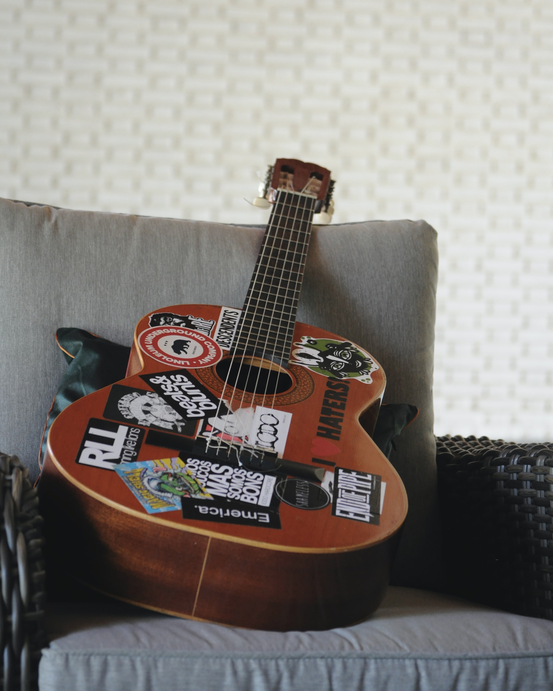 Stickers On Guitar: Safe Place To Put & The Impact On Sound | Strumming