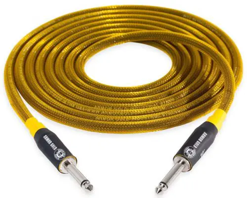 Thick guitar cable